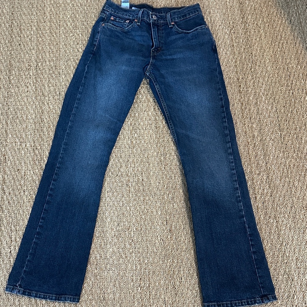 Levi's Men's Dark Blue Bootcut Jeans